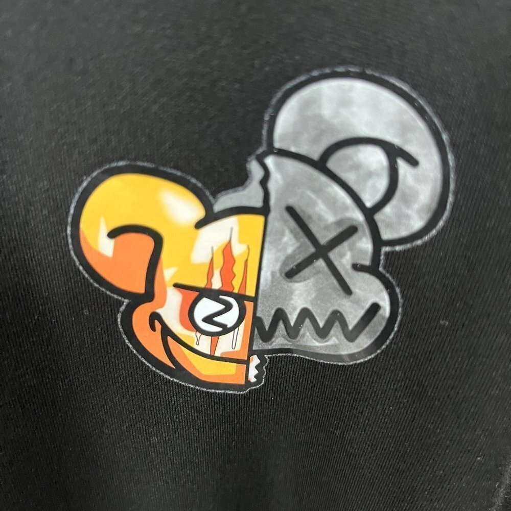 Shein Mens Mechanical Bear Head T Tee Tshirt Casual‎ Crew Size XXL New